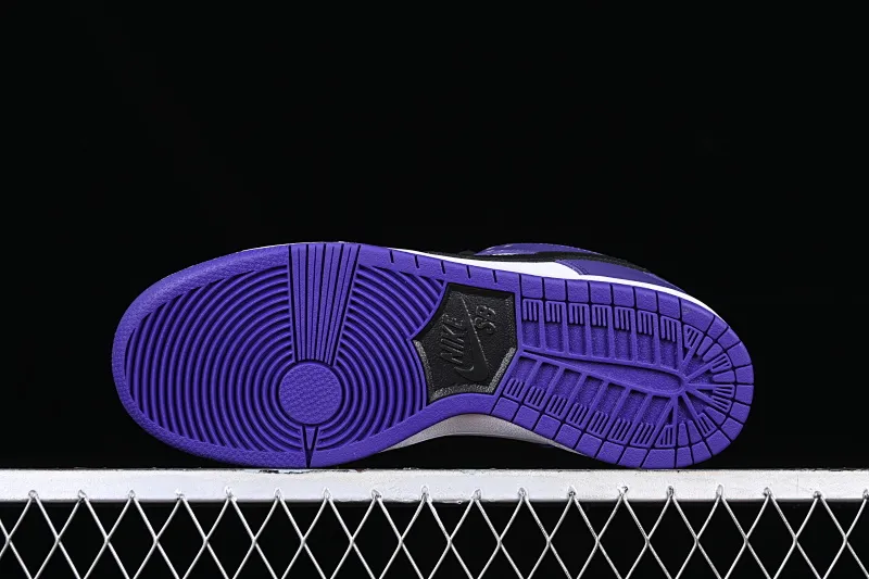 All categories Nk SB Dunk series Nk SB Dunk Low low-top sneakers Nk SB Dunk Low "Court Purple" black purple North Carolina blue low-top casual sports skateboard shoes BQ6817-500